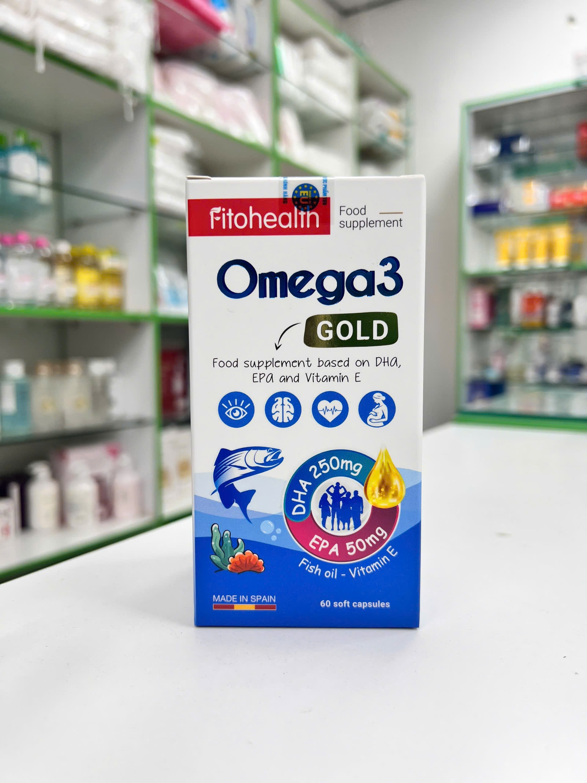Thực phẩm bổ sung Omega 3 Gold FitoHealth