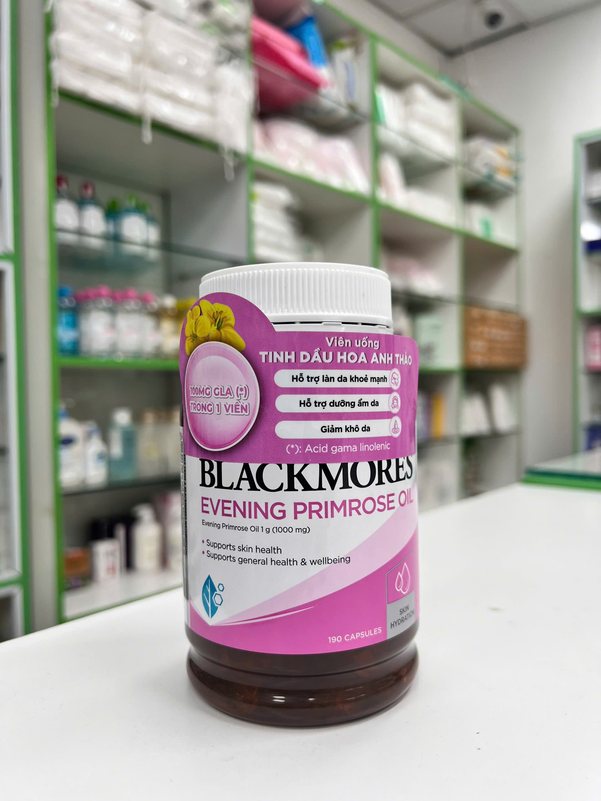 Viên uống hoa anh thảo Blackmores Evening Primrose Oil